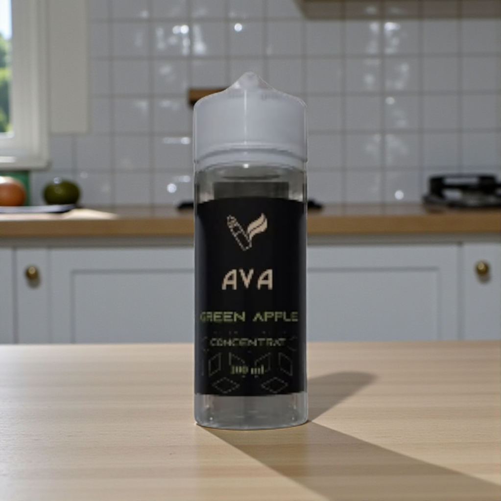 Descoperă plăcerea unei arome autentice și naturale cu lichidul concentrat de măr verde, și transformă-ți fiecare sesiune; într-o experiență revigorantă și plăcută.