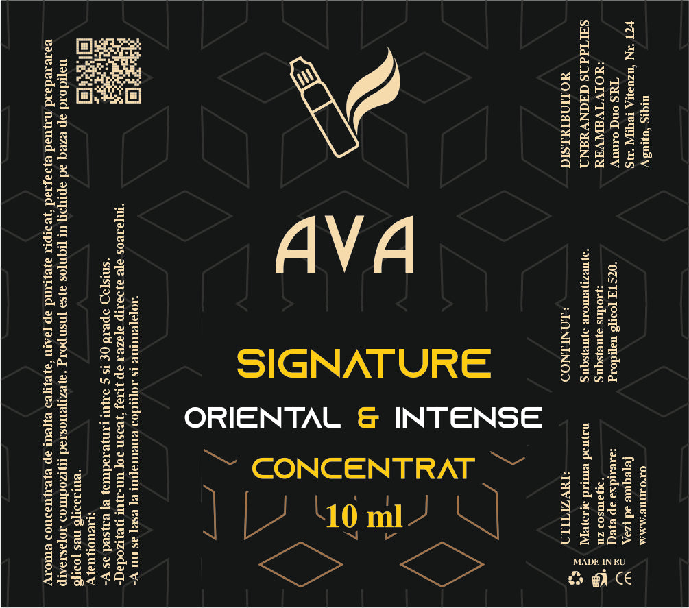 Amintește de aromele calde specifice culturilor orientale, fiind perfect pentru proiecte ce necesită complexitate și distinctivitate. Aroma cu note orientale.