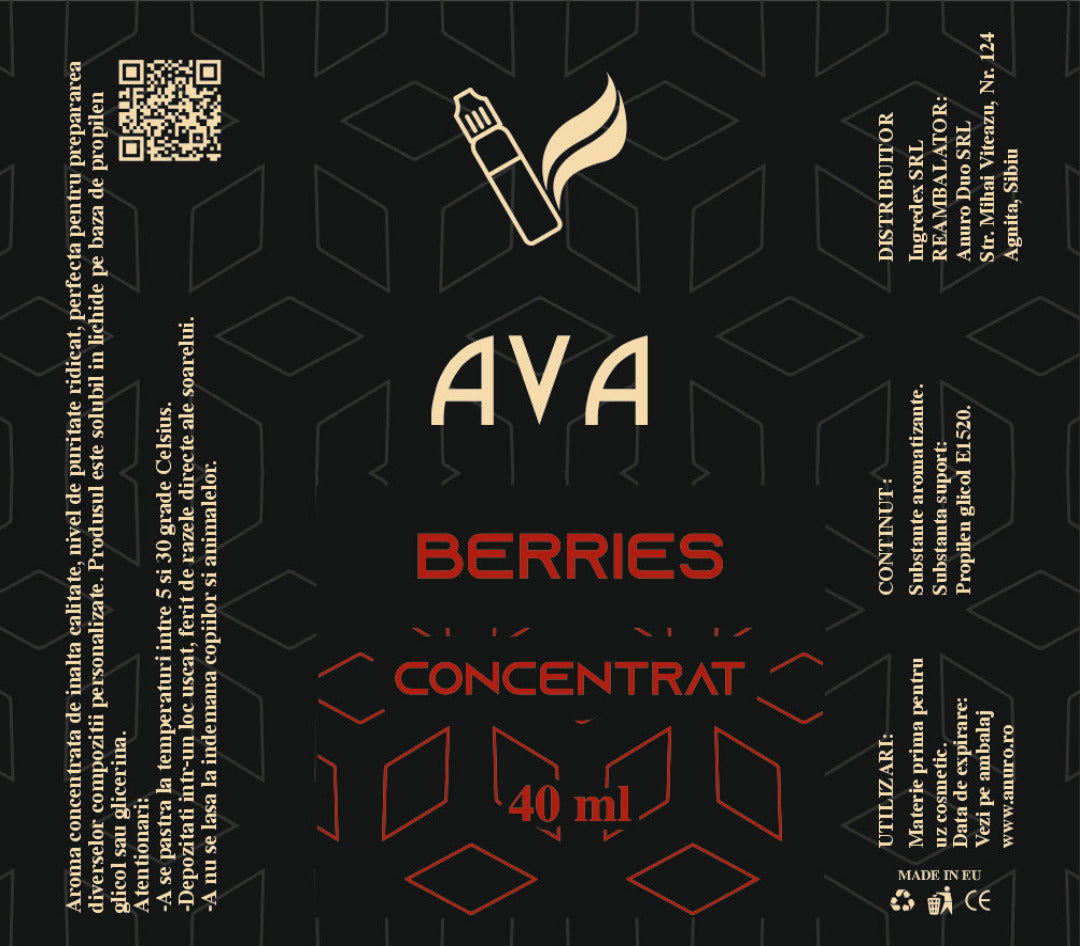 Концентриран аромат - Горски плодове, 40 мл