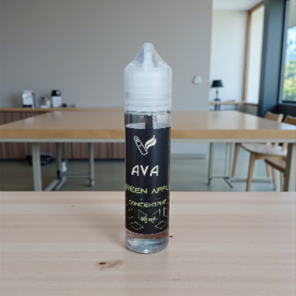 Descoperă plăcerea unei arome autentice și naturale cu lichidul concentrat de măr verde 100  ml de la AVA Anuro!
