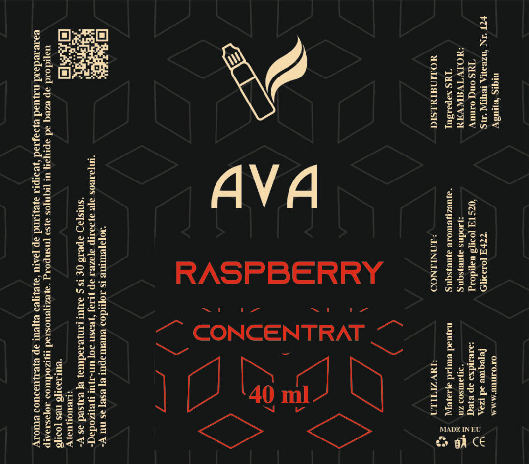 Gust si aroma intensa! in fiecare picatura AVA 