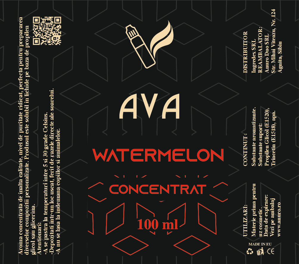 Aroma racoritoare si proaspata de pepene rosu pentru baza si creatiile tale DIY.