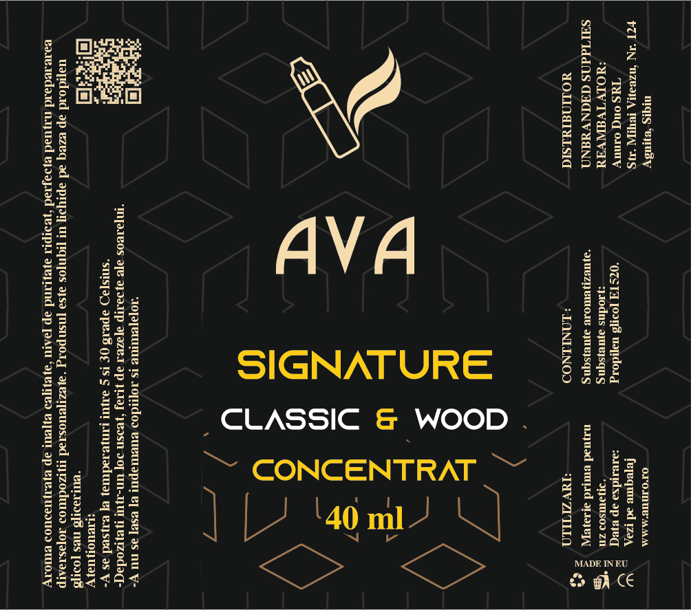 Lemnos Clasic este un concentrat aromatic premium care oferă o aromă profundă, naturală și matură, cu accente lemnoase intense și subtile nuanțe balsamice