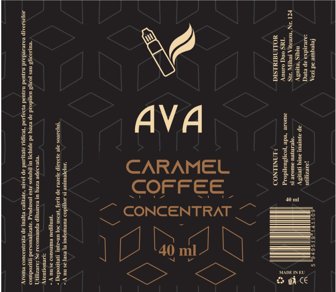 Aroma Concentrata  - Cafea si Caramel, 40 ml